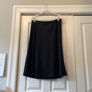 J.Crew Slip Skirt, Black